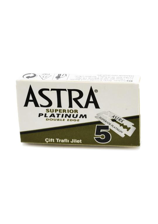 Astra, Green (Pack of 50) DE Razor Blades